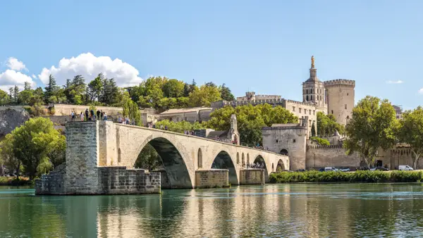 Pont Saint-Bénézet i Avignon.